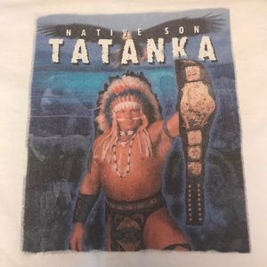 Vintage WWF Tatanka Native Son Shirt